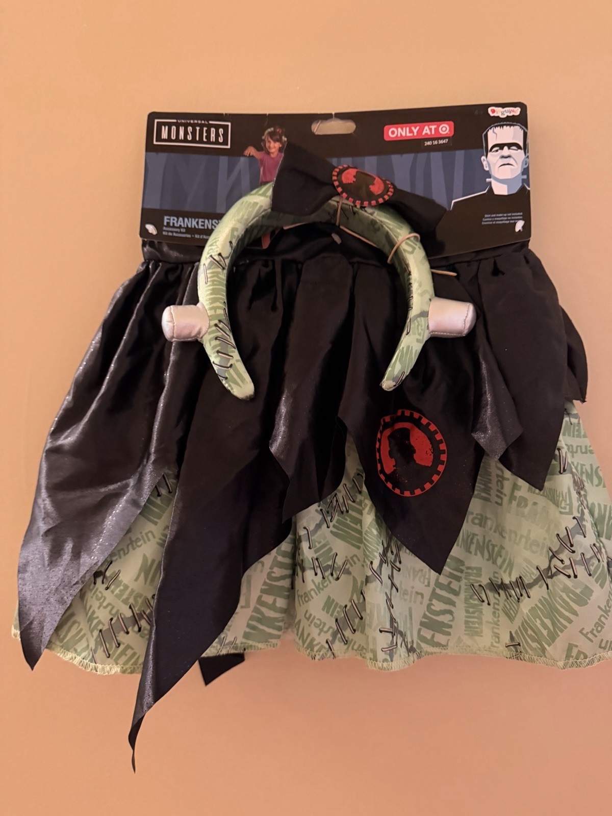 Frankenstein Girl’s Skirt And Headband – Universal Monsters – One Size