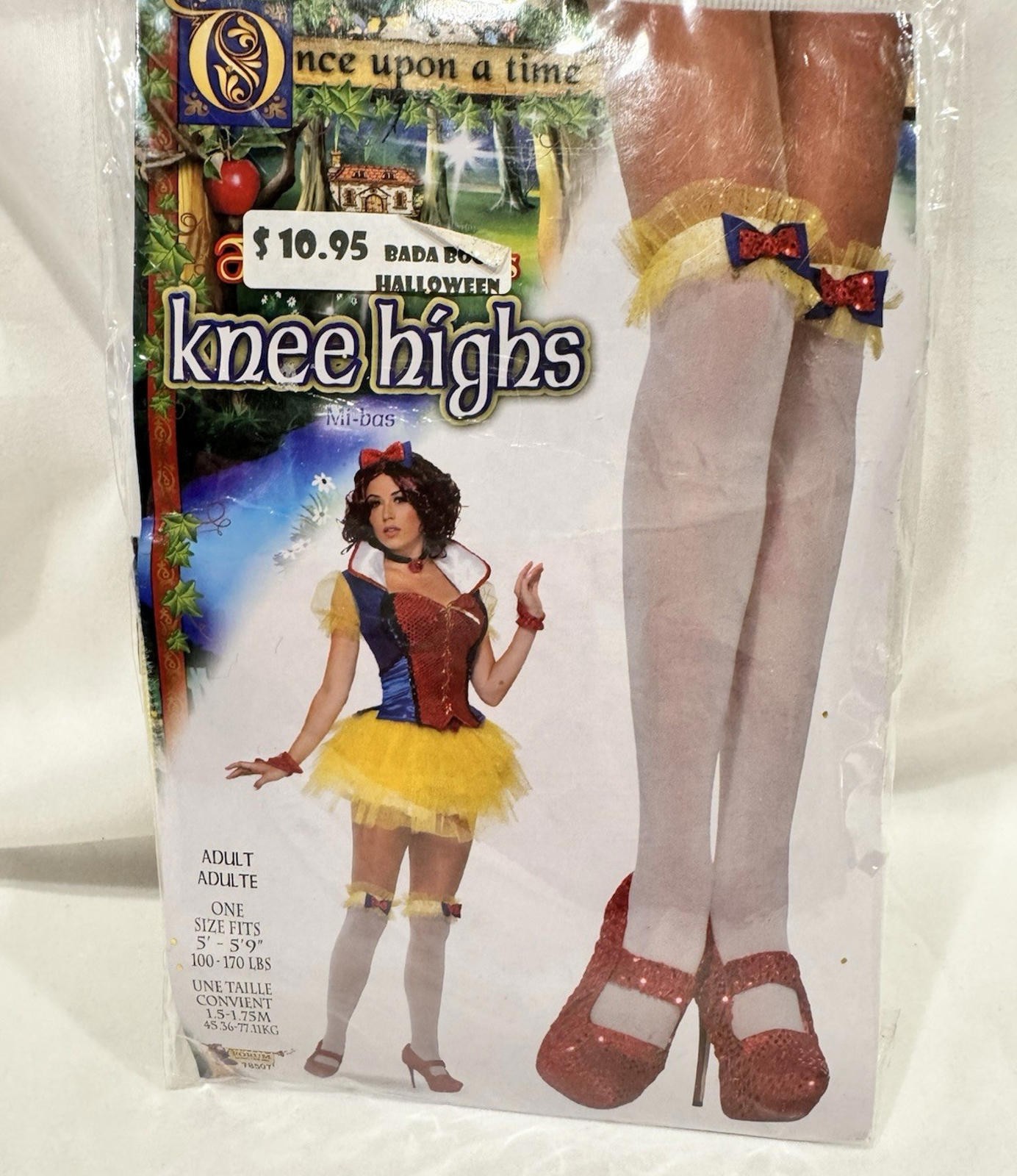 Adult Womens – Forum Novelties Fairest Princess Knee Highs 5′-5’9 100-170 lbs