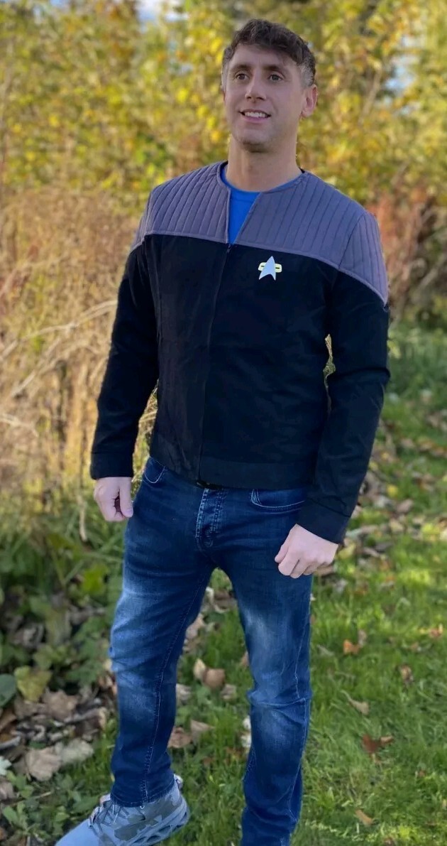 Star Trek First Contact DS9 Starfleet Captain’s uniform Picard Sisko Costume