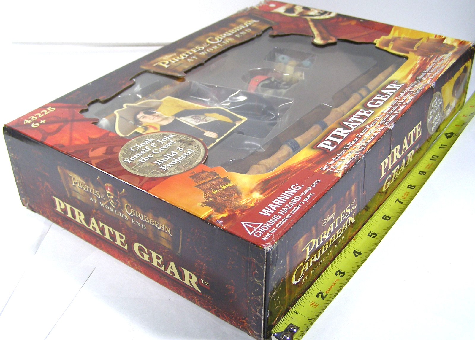 Disney Pirates of the Caribbean At Worlds End Pirate Gear 43225 Mega 2007 W6B