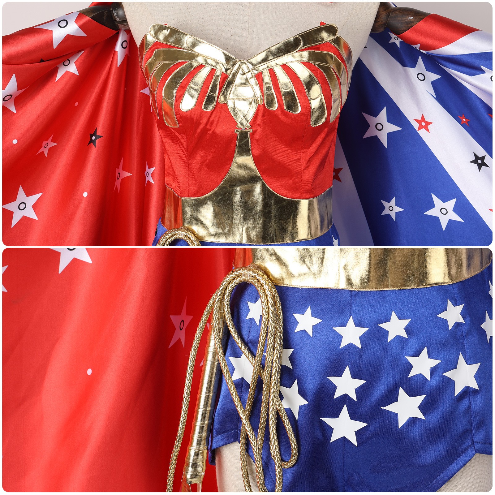 Wonder Diana Prince Cosplay Hero Woman Costume for Halloween Party Outfit Shorts