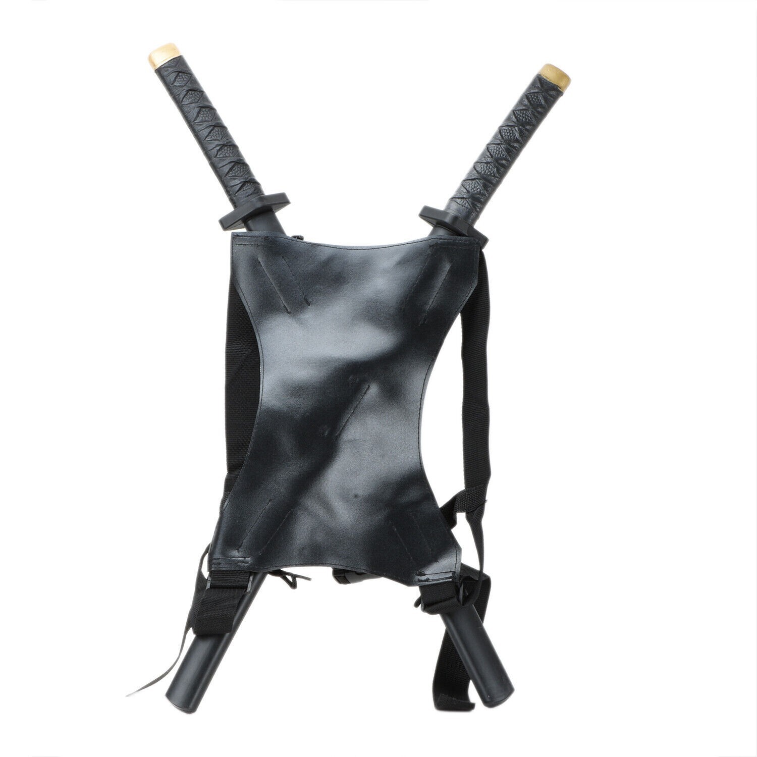 30″ Ninja Dual Sword with Holder Harness Carrying Belt Halloween Cosplay Costume