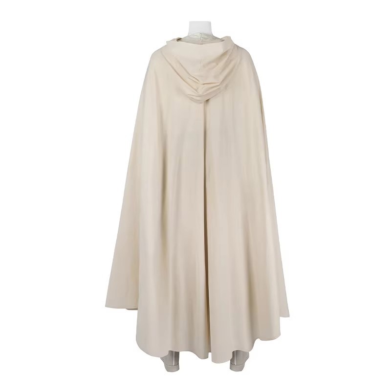 LOTR Gandalf White Costume The Lord of the Rings Wizard Outfit Cosplay Suit Cos