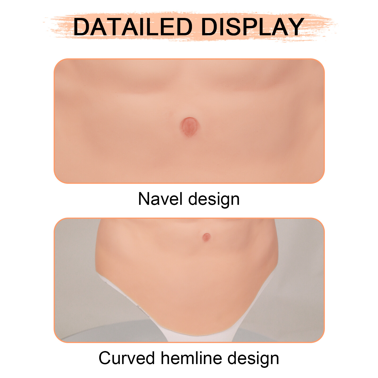 Male Chest silicone Muscle Suit Simulation Fake Muscle Abdomen Cosplay Costumes