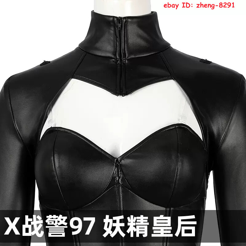 Anime X-Men ’97 Red Queen Cosplay Costume Outfit Halloween Women’s Uniform Suit