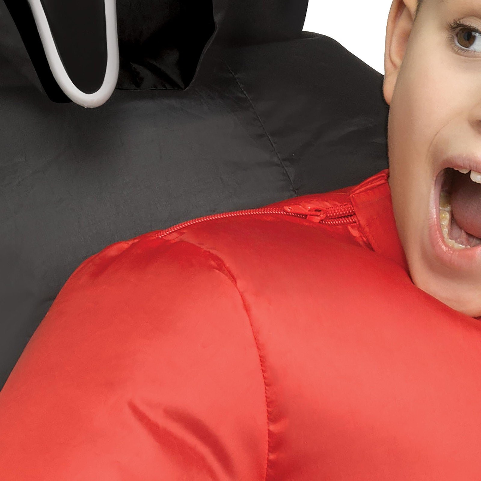 Fun World Boys’ Ghost Face Piggy Back Inflatable Costume, One Size Regular