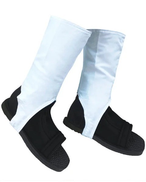 Ourcosplay Cosplay Shoes Akatsuki Nanja Uzumaki Sakura Sasuke Black Blue Cotton