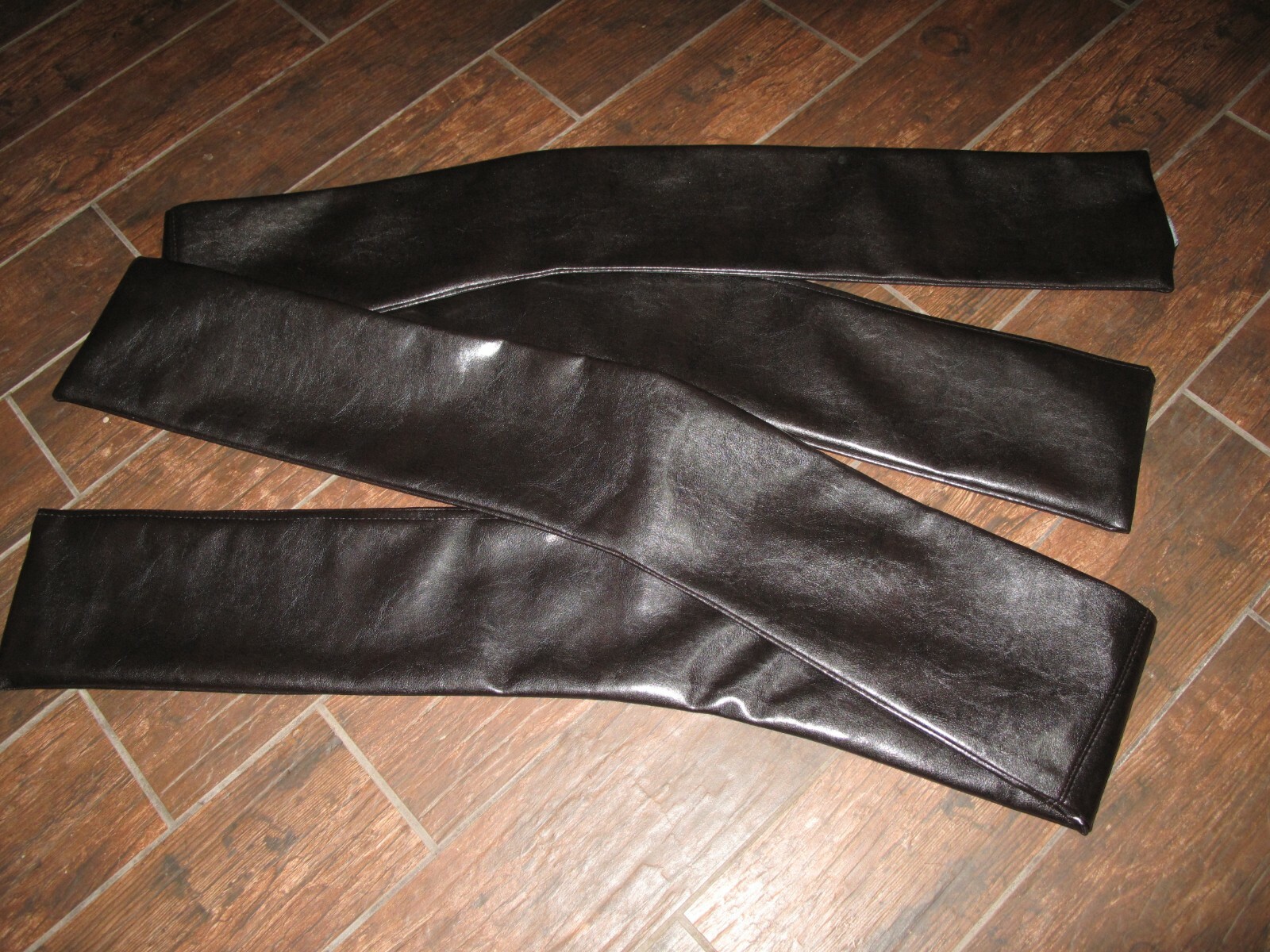 Anakin Skywalker Episode 3 dark chocolate brown Faux Leather tabards ,reversible