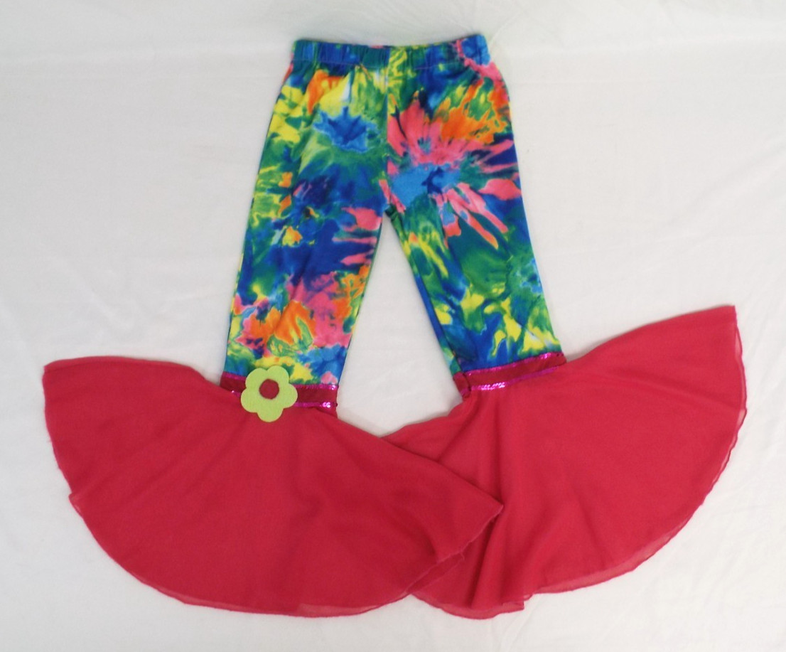 Chasing Fireflies Wishcraft Hippie Chick 4 Pc Costume Halloween Dress Up Size 8