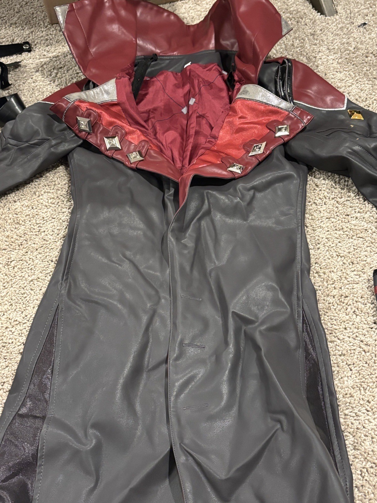 Genshin Impact Wriothesley Doki Doki Cosplay Full Set USA Ship Size S