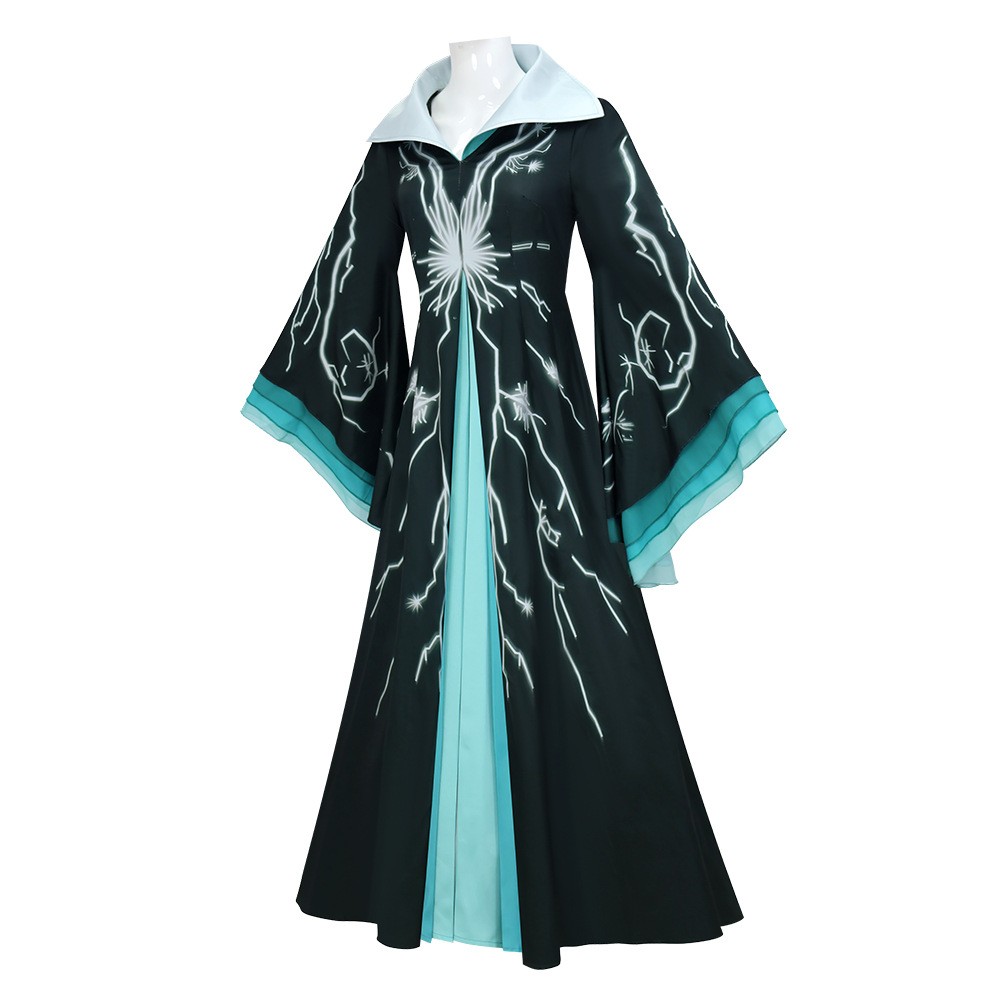 2025 Movie Wicked Cosplay Costume Madame Morrible Dress Women Robe