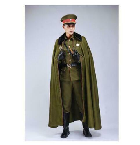 Male Military Army Cosplay Uniform Costume Outfits Party Full Suit Sets New