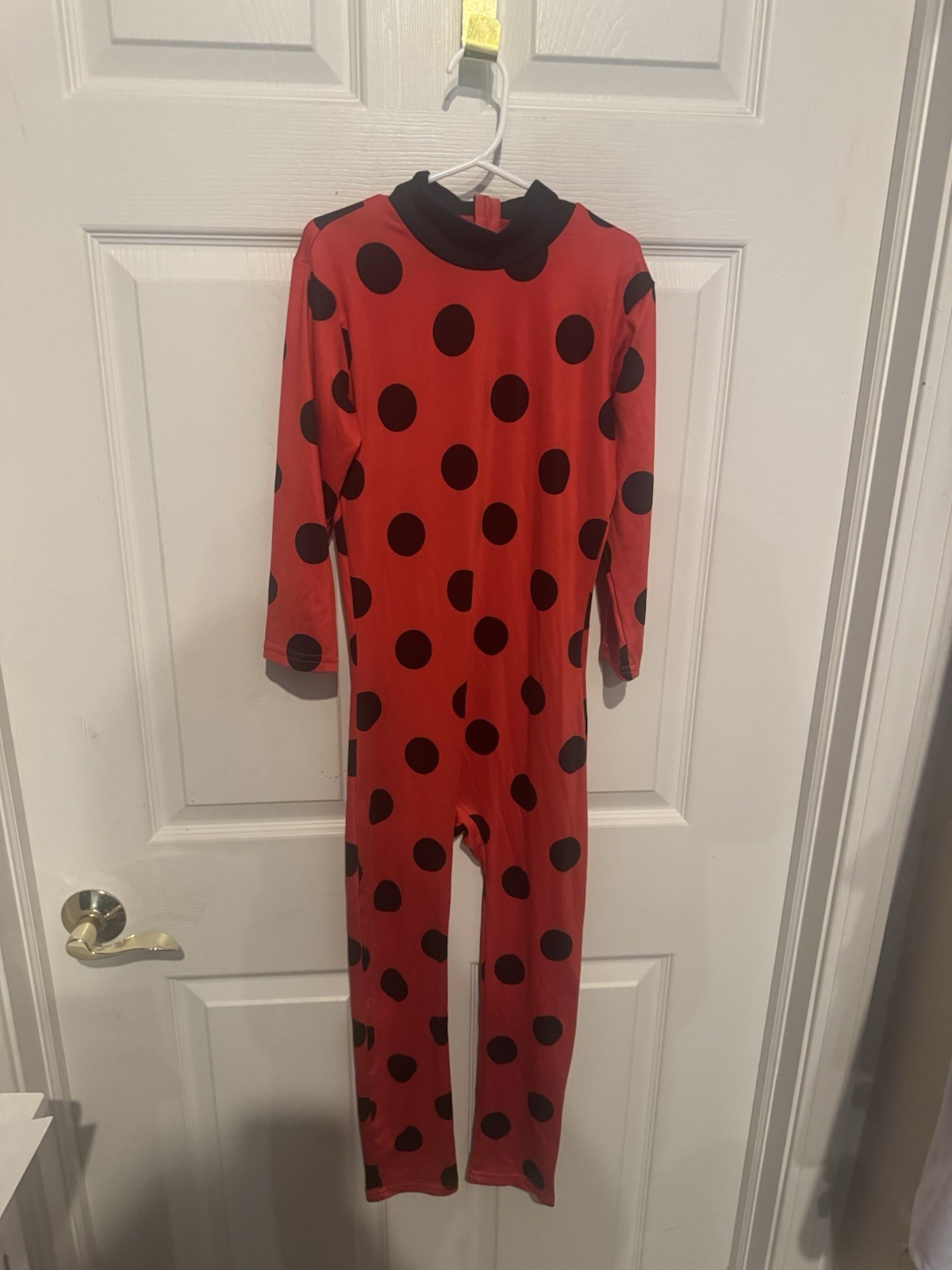 Miraculous Inspired Ladybug Costume Child Large 9/10 Jumpsuit Only