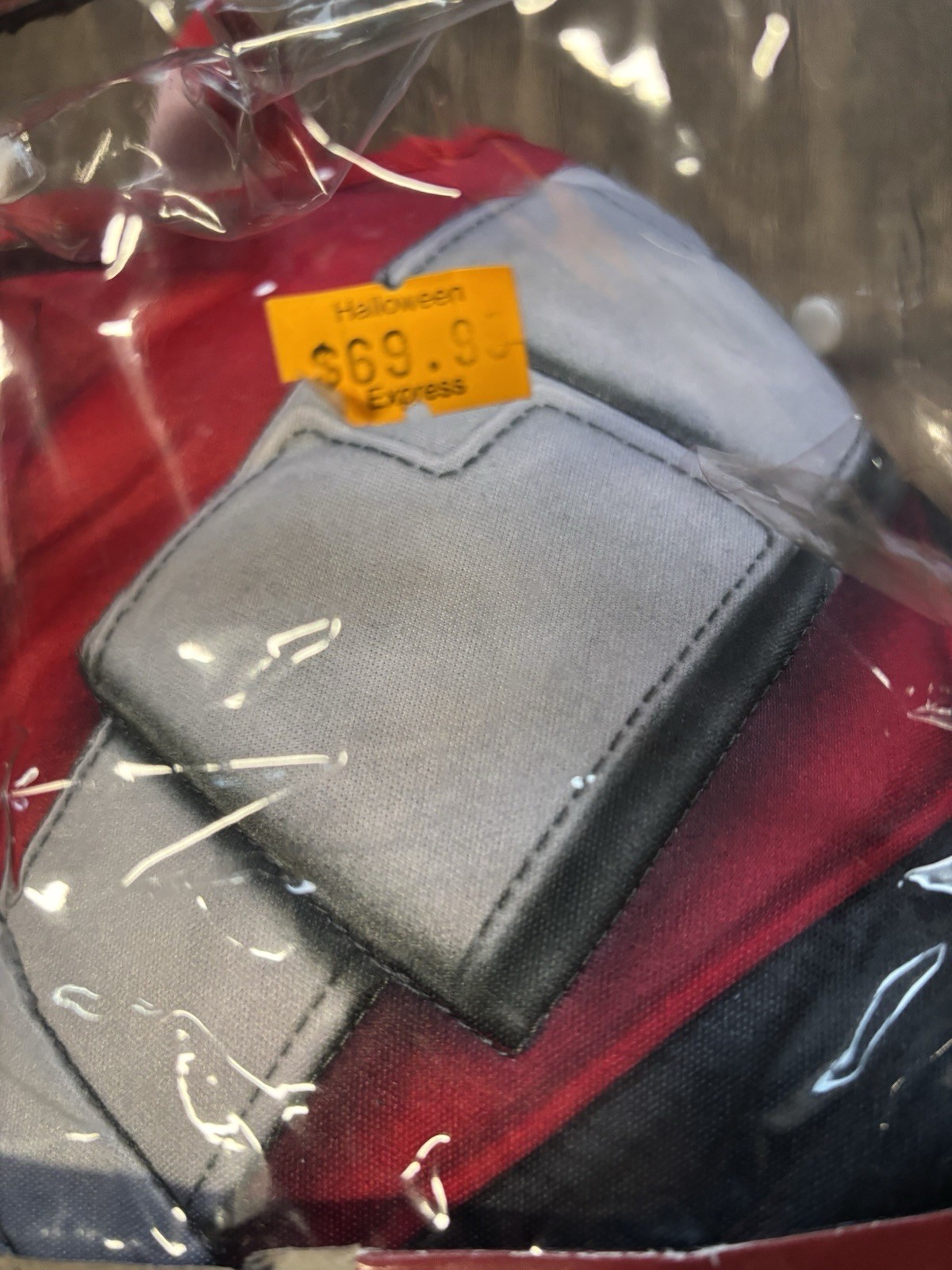 Marvel Deadpool Adult Costume, Padded Muscle Chest, Adult M, New!