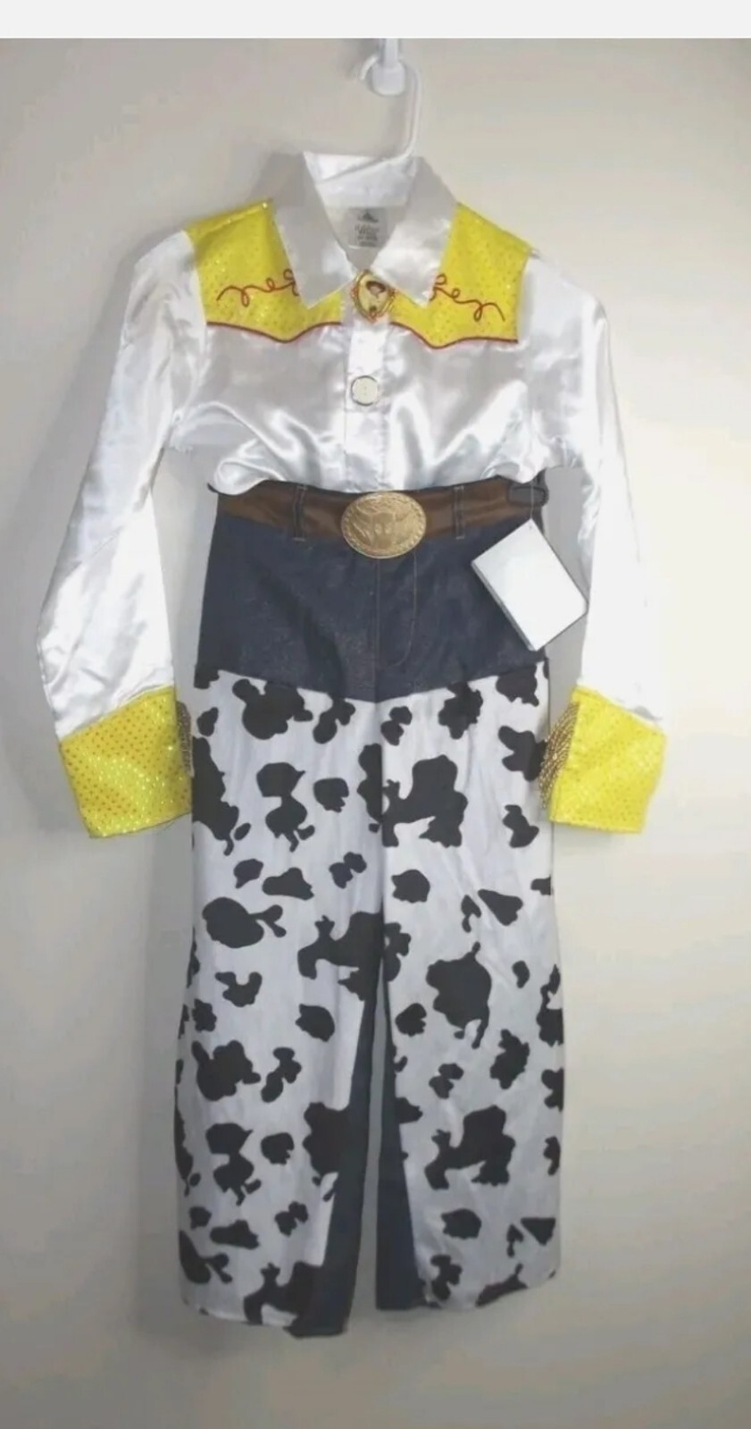 NEW Disney Store Toy Story Jessie Cowgirl Costume Dress Up Halloween Size 7/8
