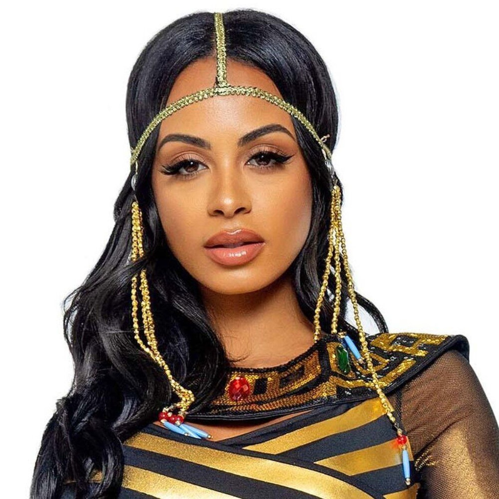 Plus Nile Queen Costume Womens Sizes 1x 2x Halloween Cosplay Roleplay