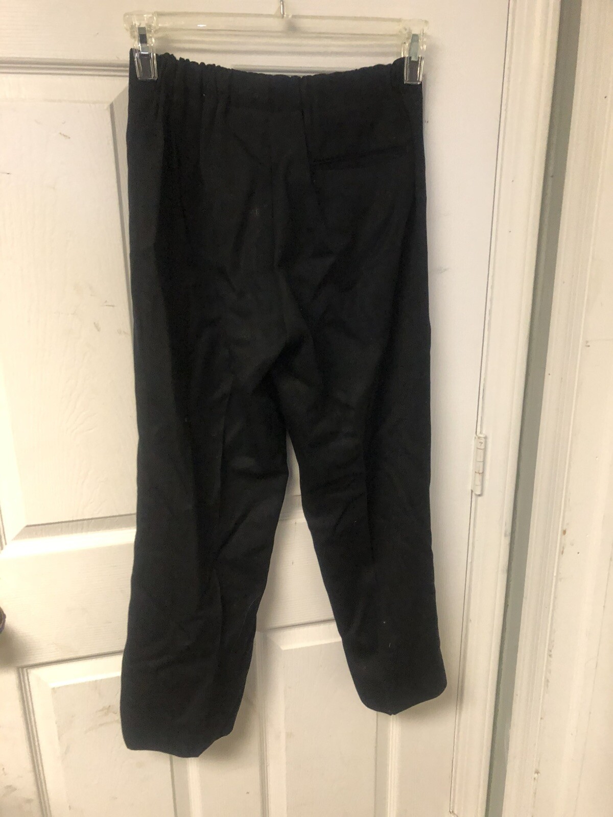 Vintage School Marching Band Uniform Black Pants Costume Suit Pants 30/28