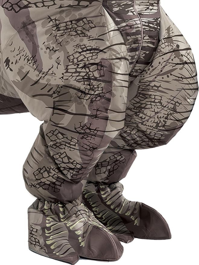 Jurassic World Inflatable Dinosaur Costume Adult Standard Size Gianotosaurus