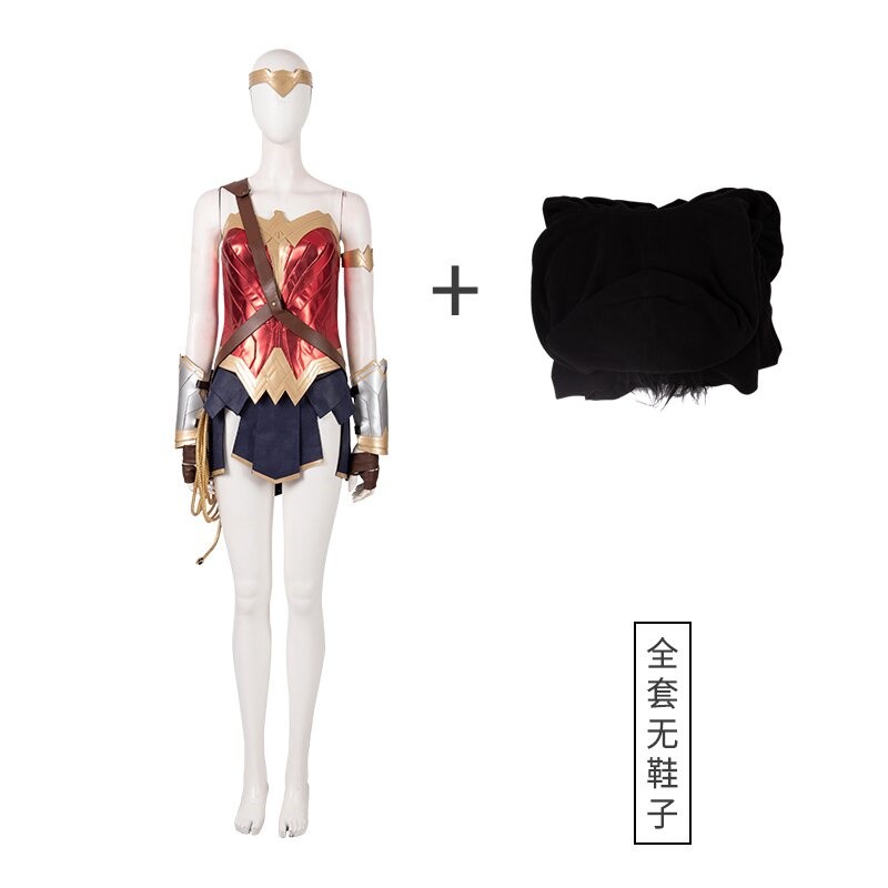 Wonder Woman Diana Prince Cosplay Custme Outfits With Shoes Women Halloween Lot