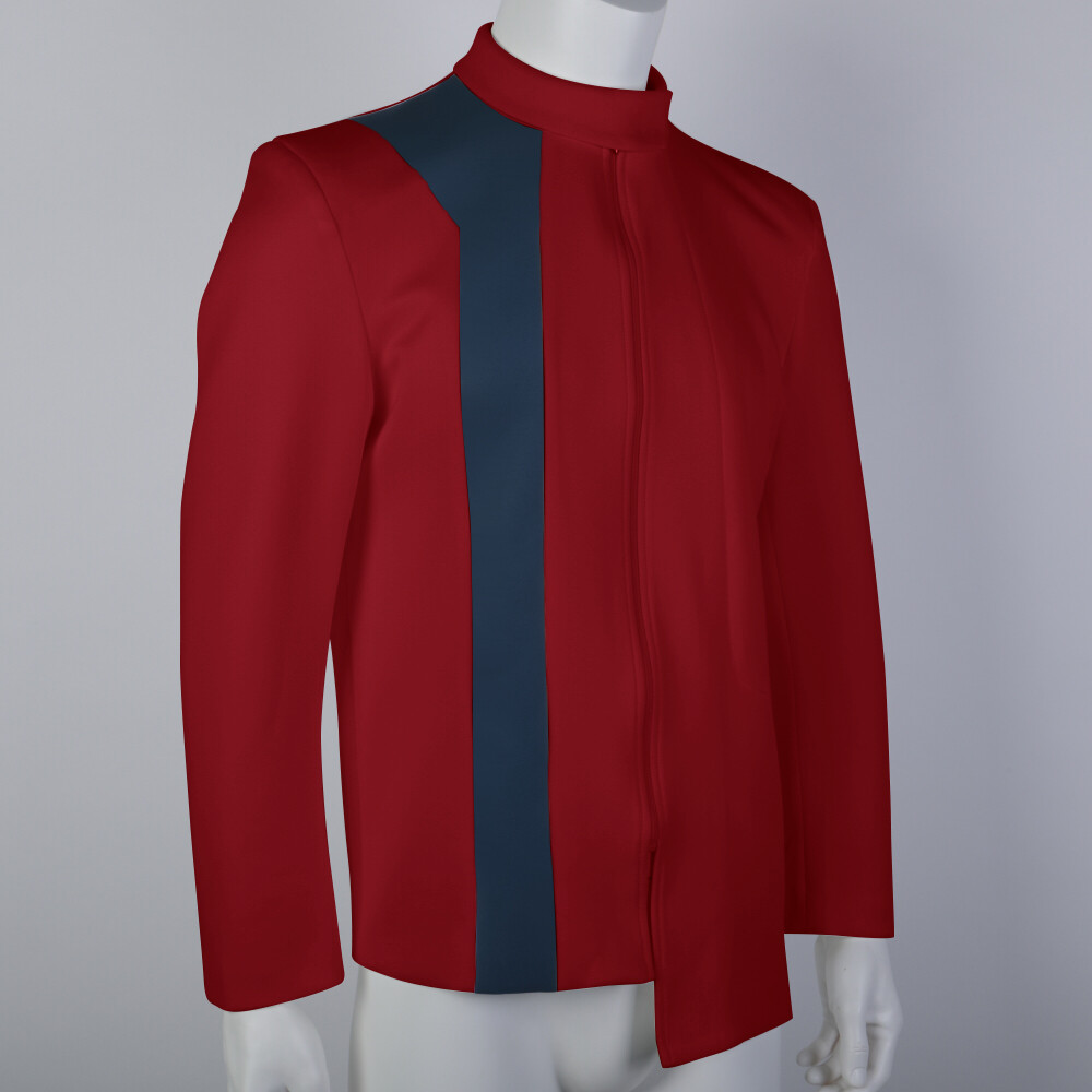 For Discovery 4 Yellow Blue Red Starfleet Uniforms Male Jacket Cosplay Costumes