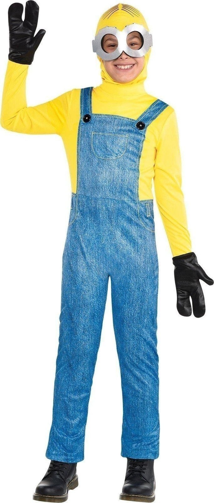 Your child will look adorable as one of the little yellow pill-shaped rascals fr