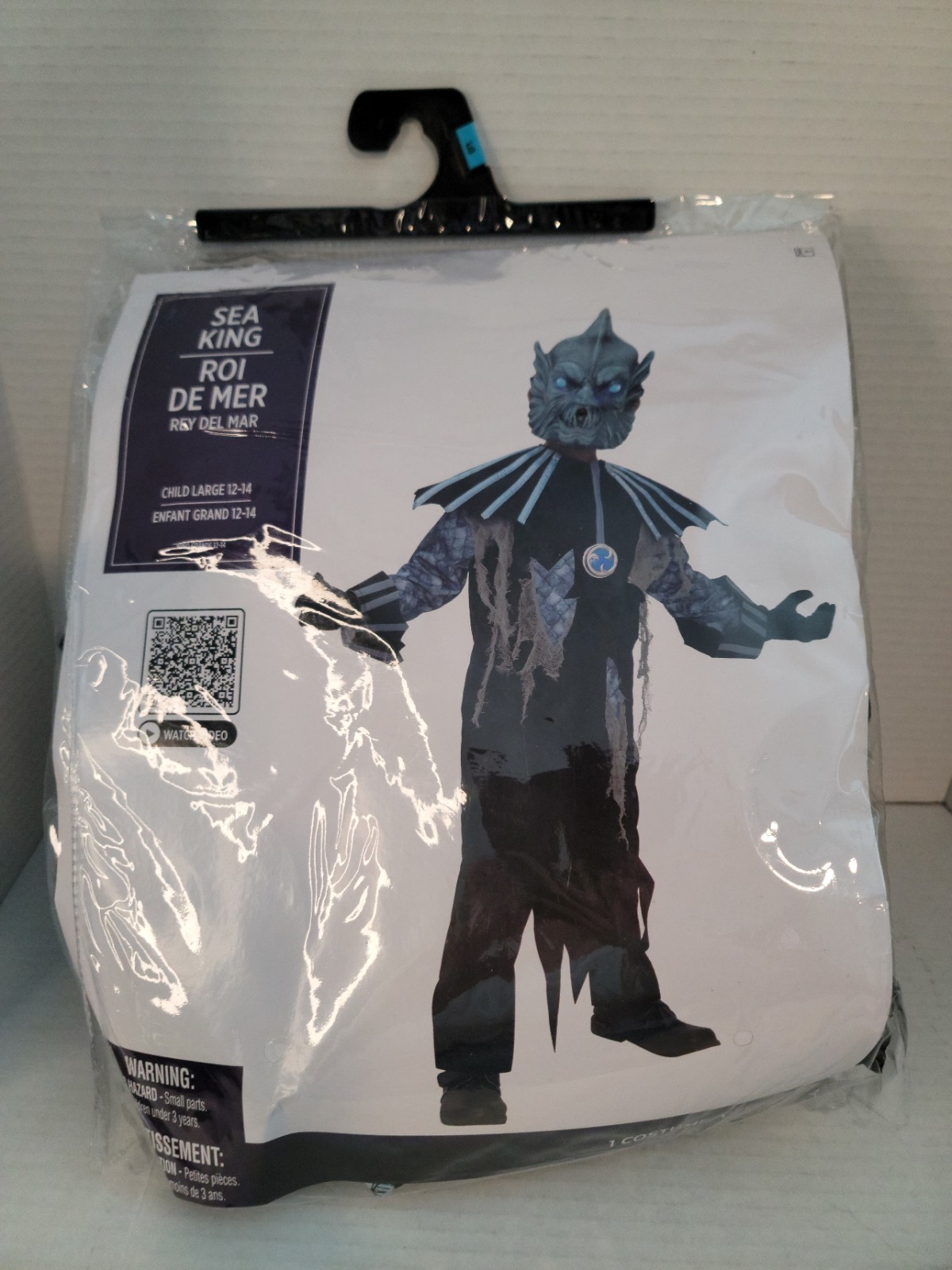 SEA KING Halloween COSTUME UNISEX CHILD LARGE 12-14 New
