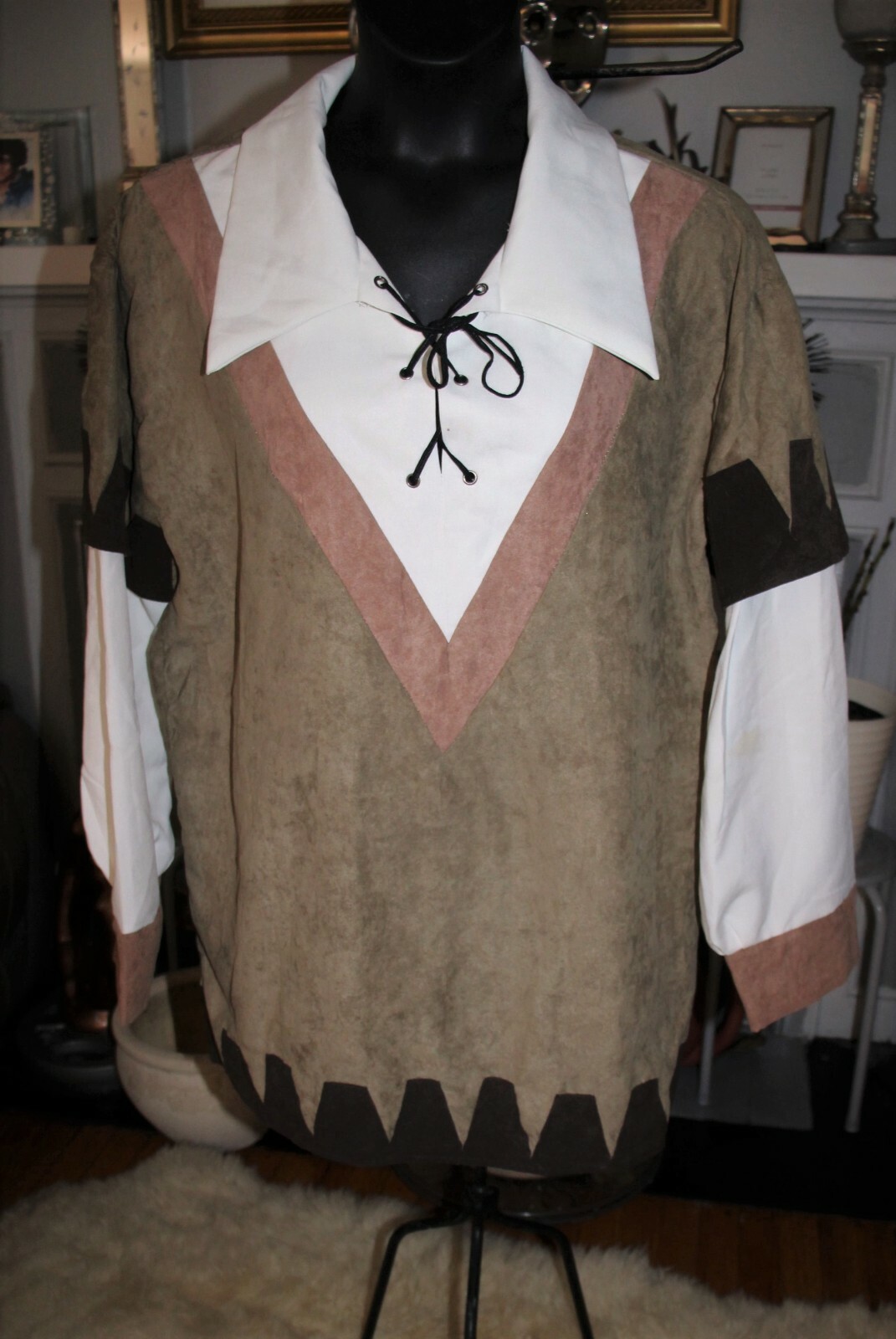 FUNNY FASHION SHERWOOD LAD ROBIN LAD 4 PC. COSTUME (TEEN SZ: M)
