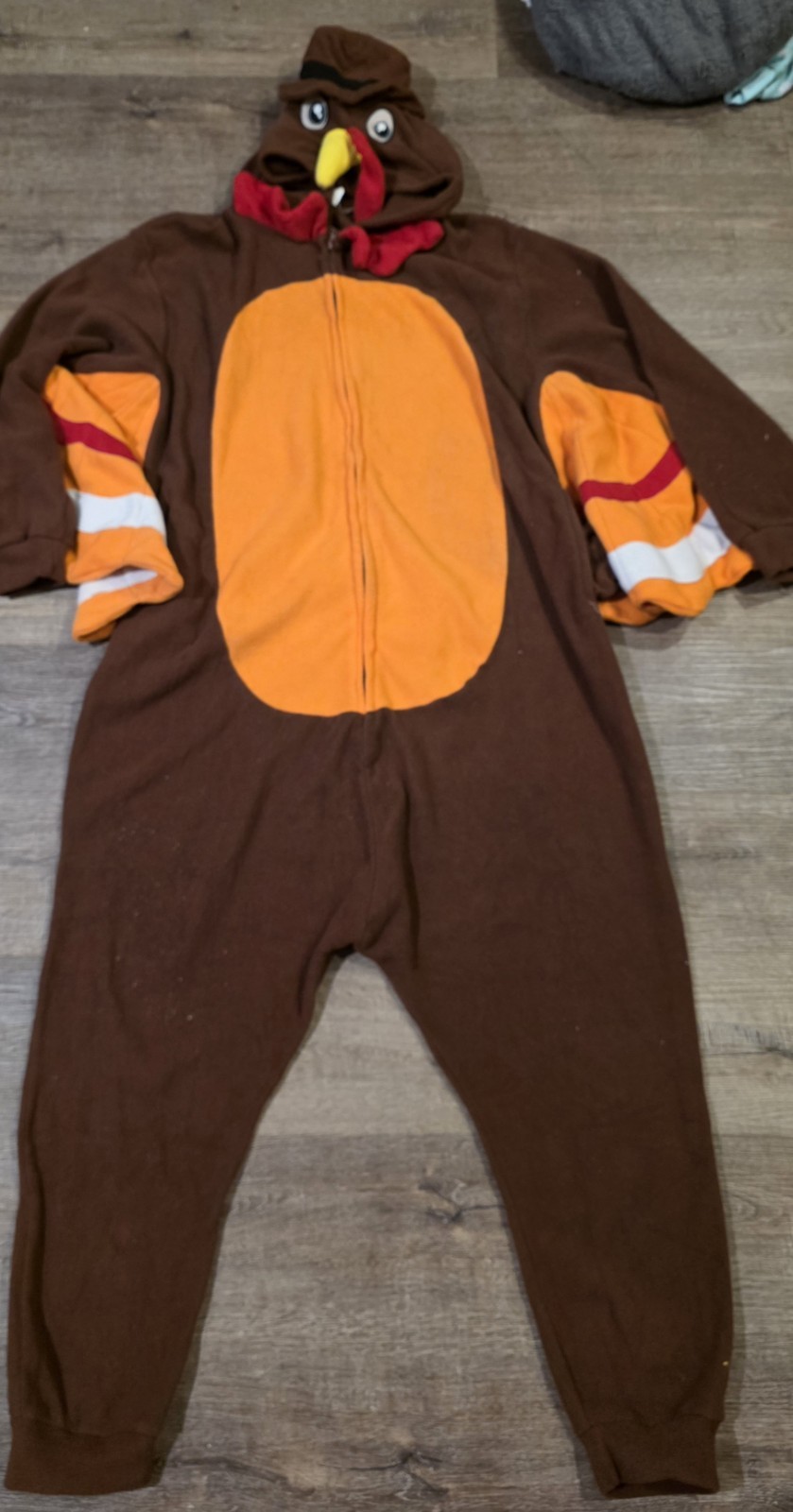 Turkey One Piece Costume X Large Adult