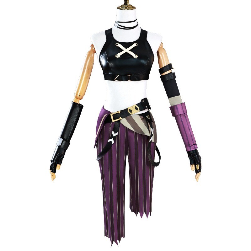 LOL Arcane Jinx Cosplay Wigs Blue Braided Party Hair Women Costumes Halloween