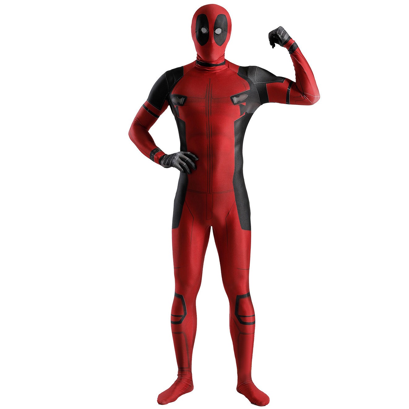 Deadpool Jumpsuit Wade Wilson 3D Bodysuit Adult Kids Halloween Cosplay Costume