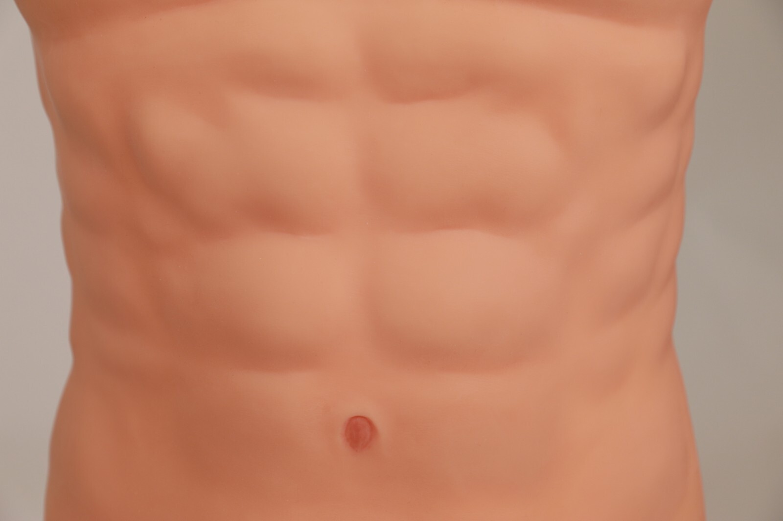 Silicone Muscle Chest Realistic BodySuit Male Fake Breast Plate Costume Cosplay