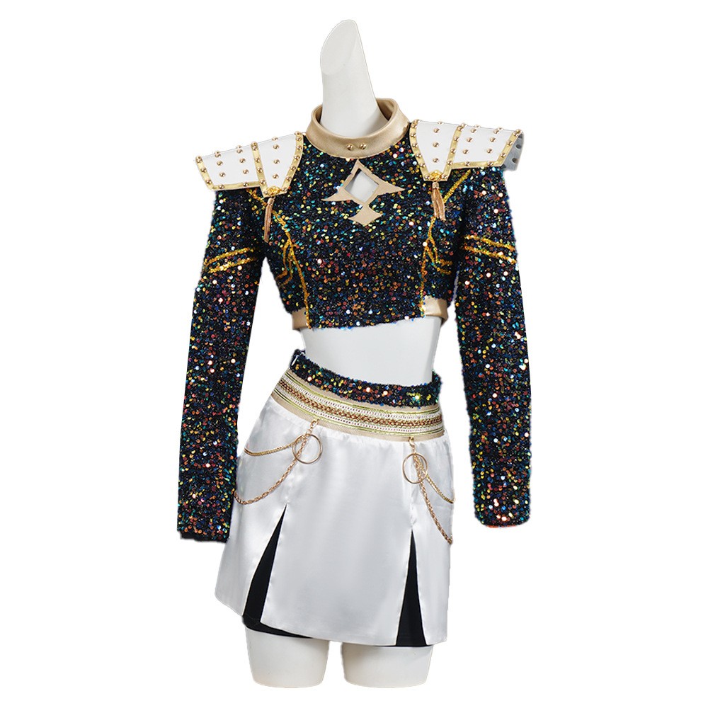 RUMI/MIRA/ZOEY Demon Cosplay Costume Hunters Girls Cosplay Deluxe Outfit