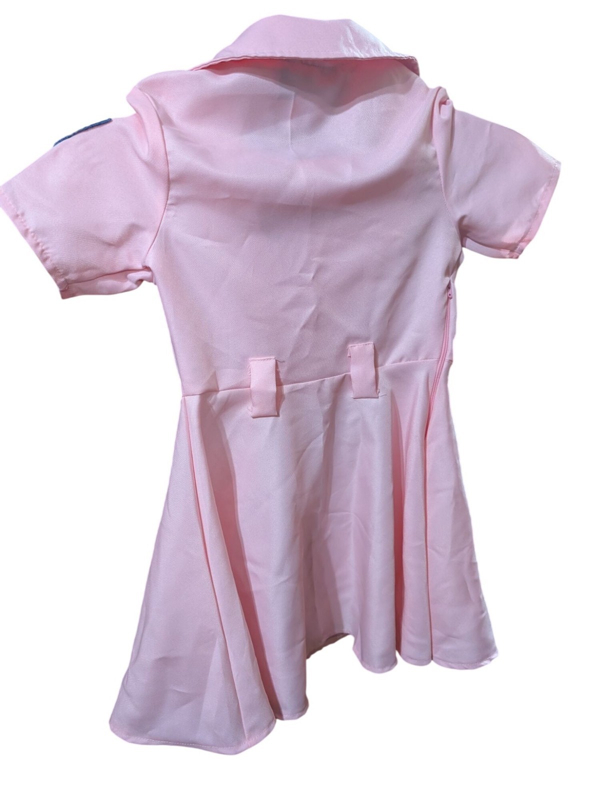 A League Of Their Own Pink Girls Costume Dress Medium 100% Polyester