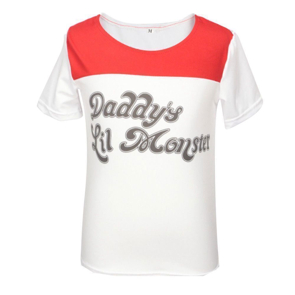 Girl Adult Harley Quinn Suicide Squad Party Costume Cosplay Outfit Suit Dress