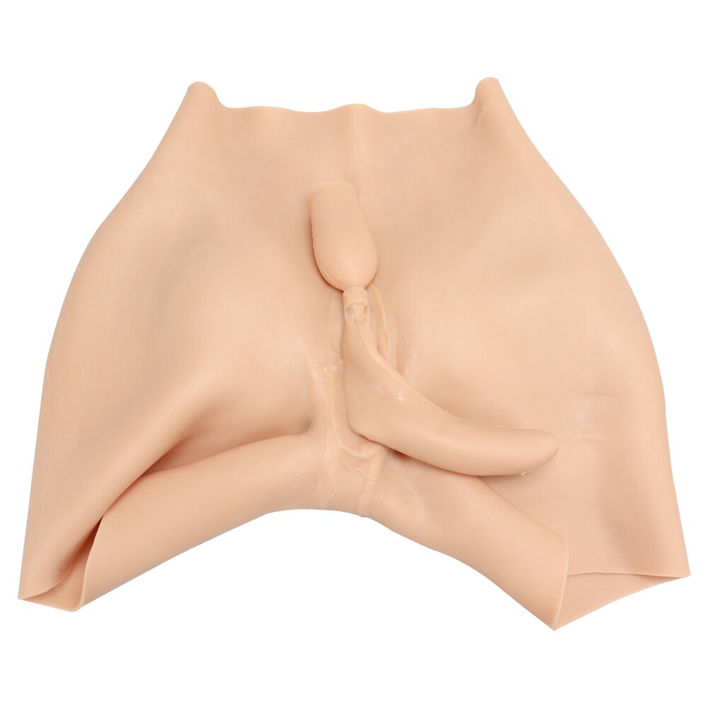KnowU Silicone Panty Camel toe Plump Hips Underwear Pants Tight For Crossdresser
