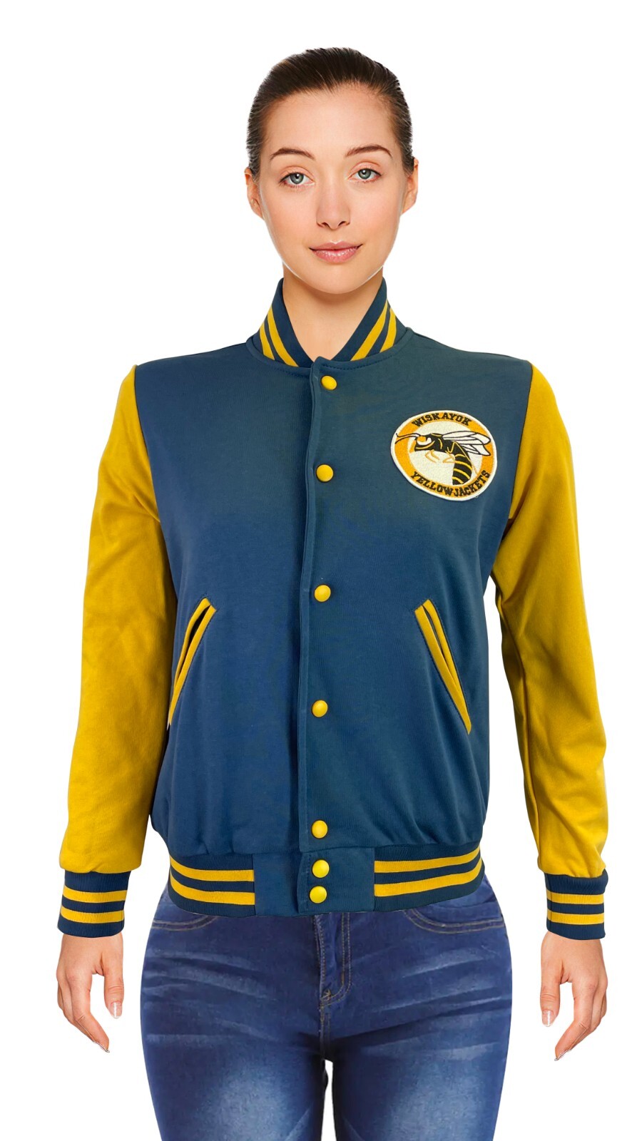 YELLOW JACKET WHS Wiskayok High Jacket & Shirt Set Replica Cardigan Blazer