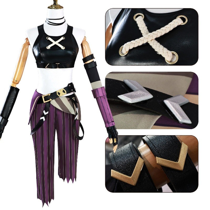 LOL Arcane Jinx Cosplay Wigs Blue Braided Party Hair Women Costumes Halloween