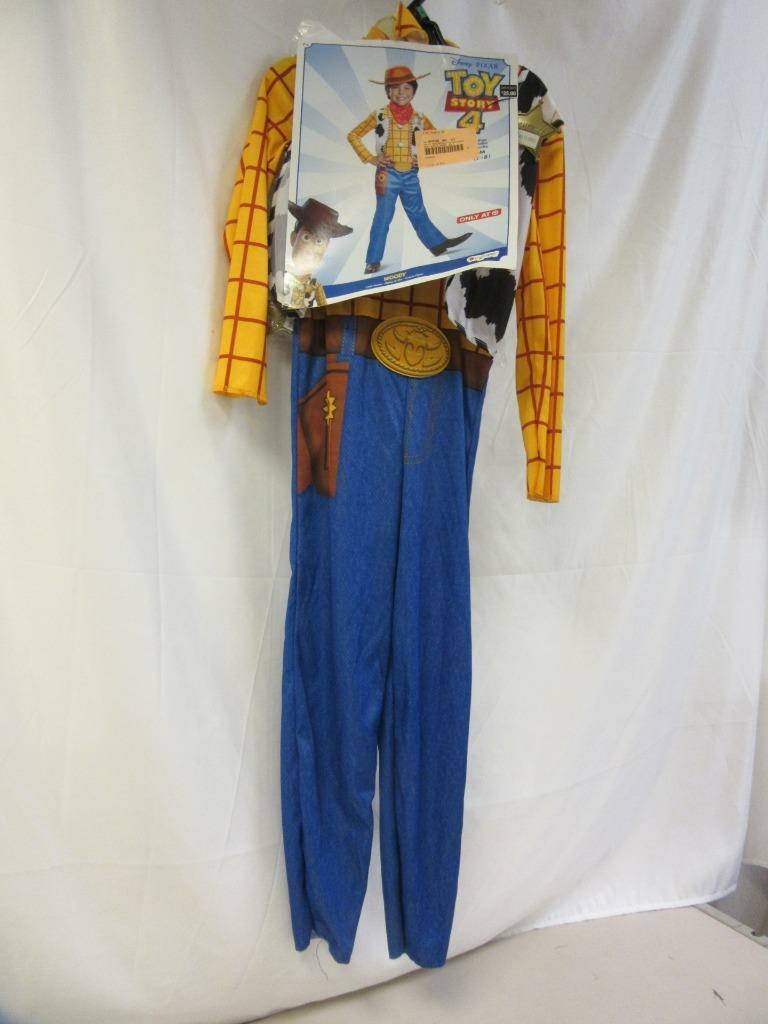 Woody Child Halloween Costume Disguise Toy Story 4 Size Medium (7-8)