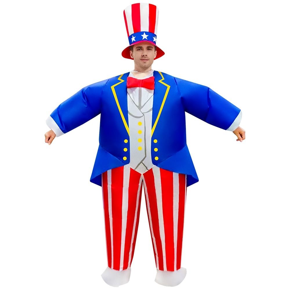 Inflatable Halloween Costume for Adults – Blow Up Suit for Women, Fun Party Outf