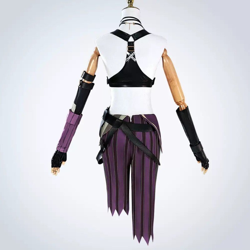 LOL Arcane Jinx Cosplay Wigs Blue Braided Party Hair Women Costumes Halloween
