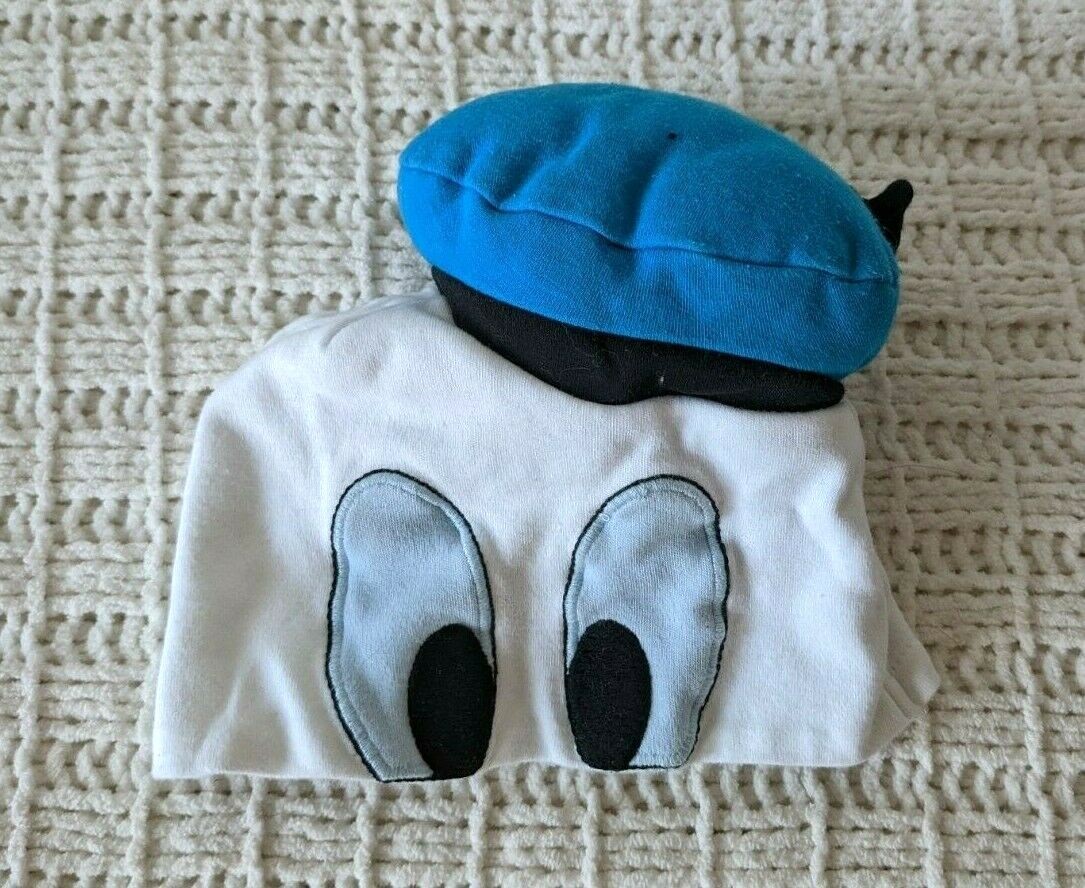 Disney Donald Duck Baby Infant Hat Costume 3-6 Months store character m