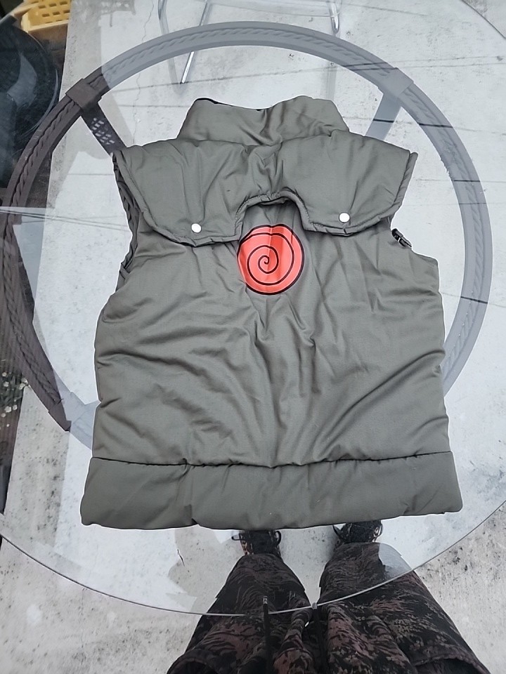 Cosplay Rare Hidden Leaf Vest 100% polyester