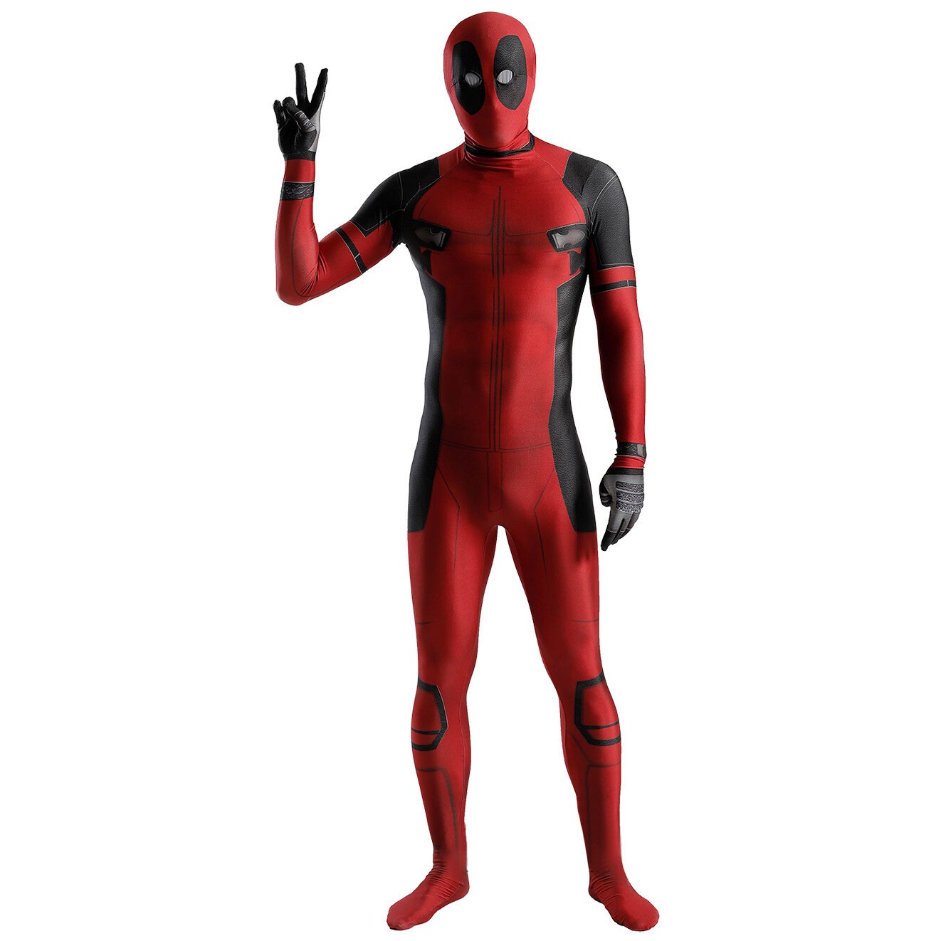 Deadpool Jumpsuit Wade Wilson 3D Bodysuit Adult Kids Halloween Cosplay Costume