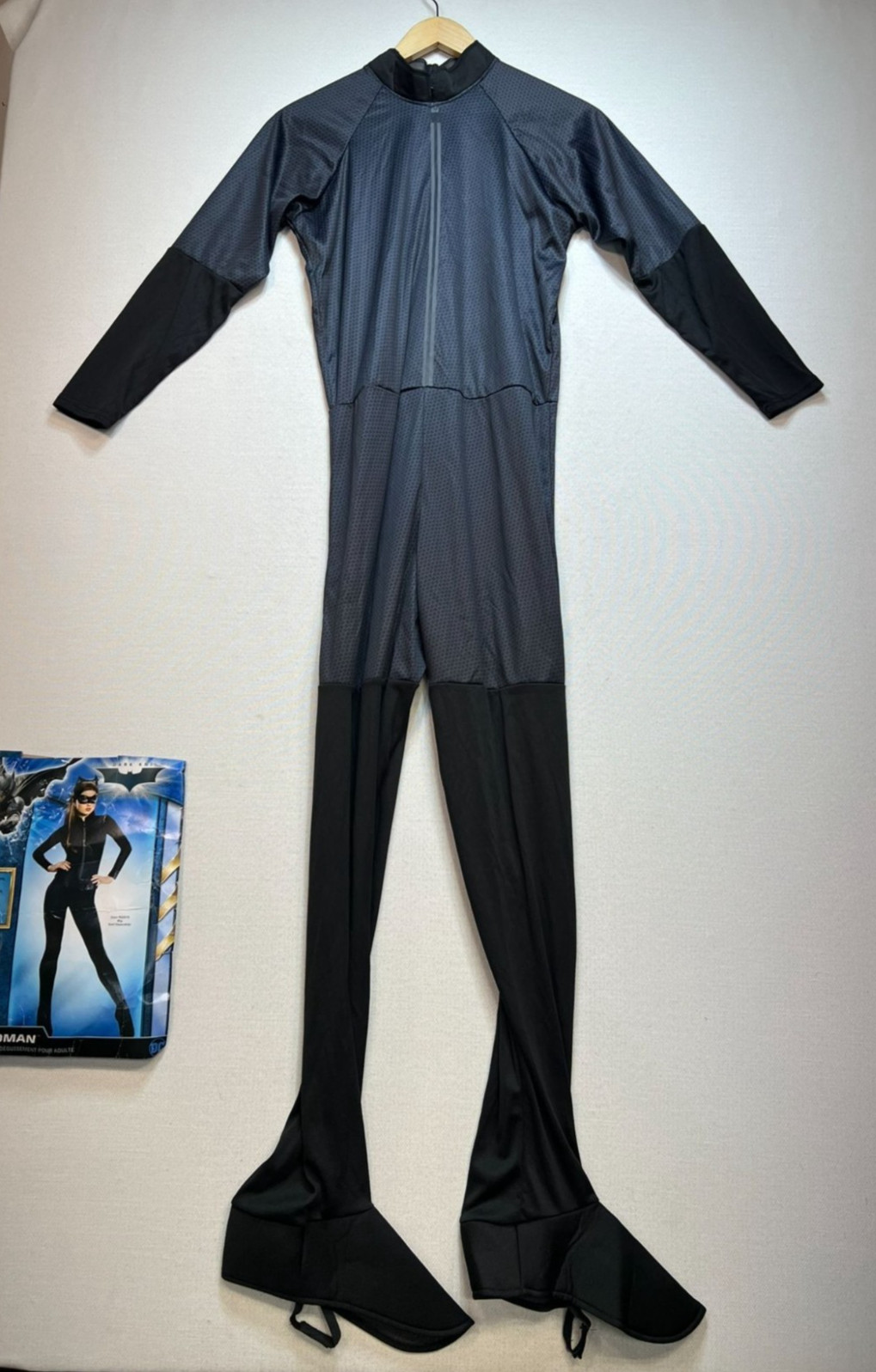 Dark Knight Trilogy Catwoman Adult Costume Womens Medium Black Jumpsuit ONLY