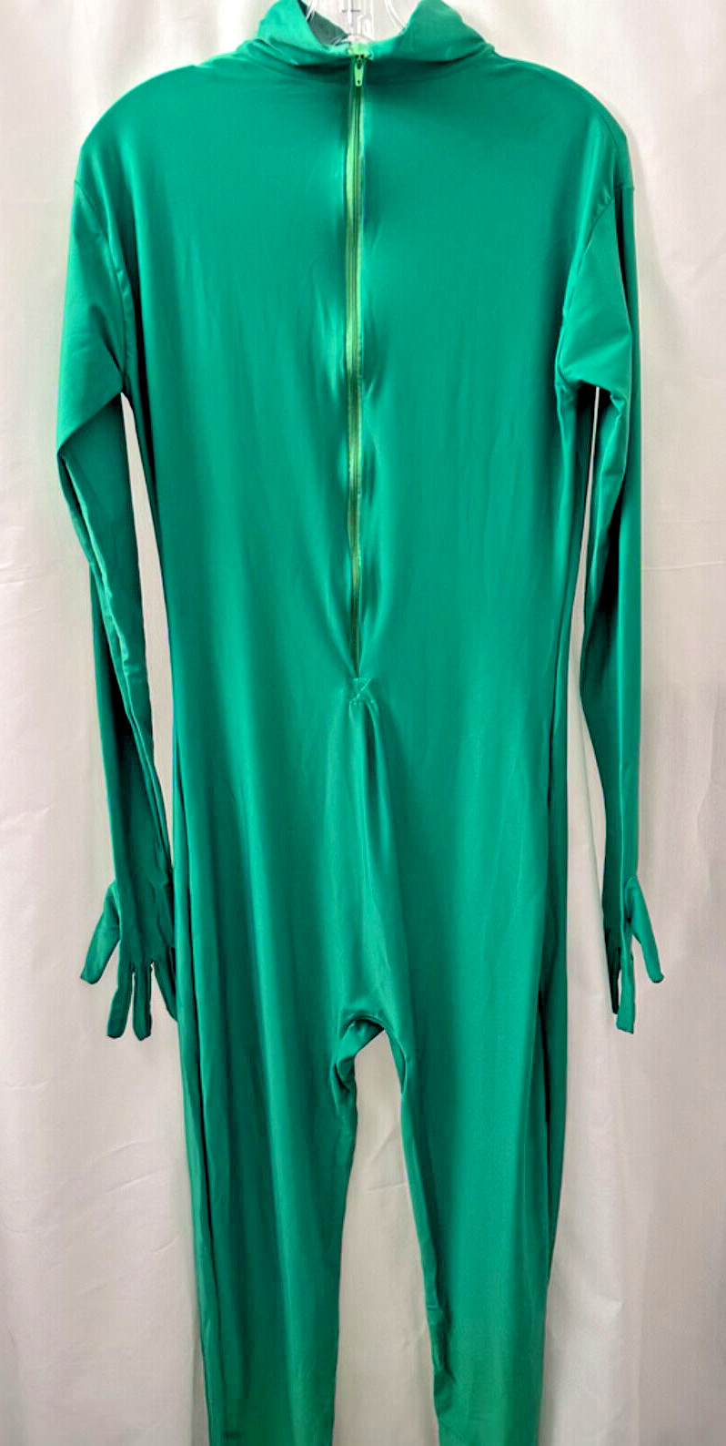 Green Chromakey Body Suit Full Foot & Glove w/Separate Mesh Face Hood Included