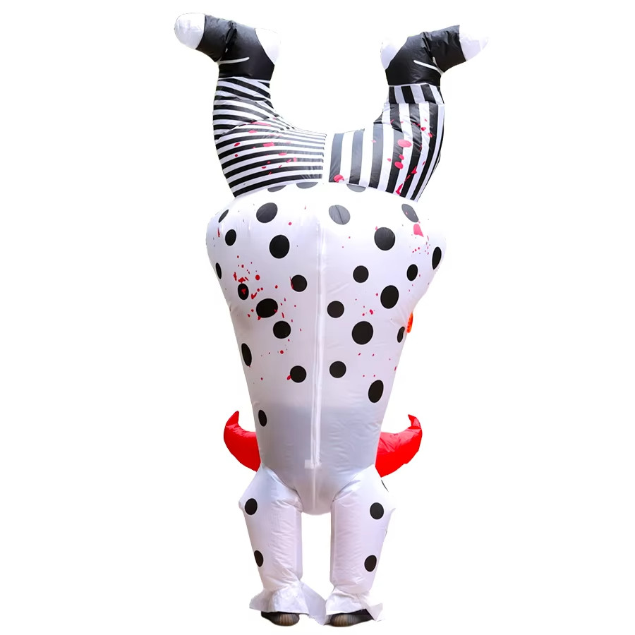 Inverted Evil Clown Inflatable Costume – Adult Halloween Party Ball