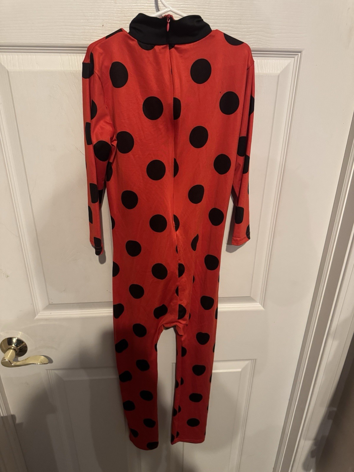 Miraculous Inspired Ladybug Costume Child Large 9/10 Jumpsuit Only