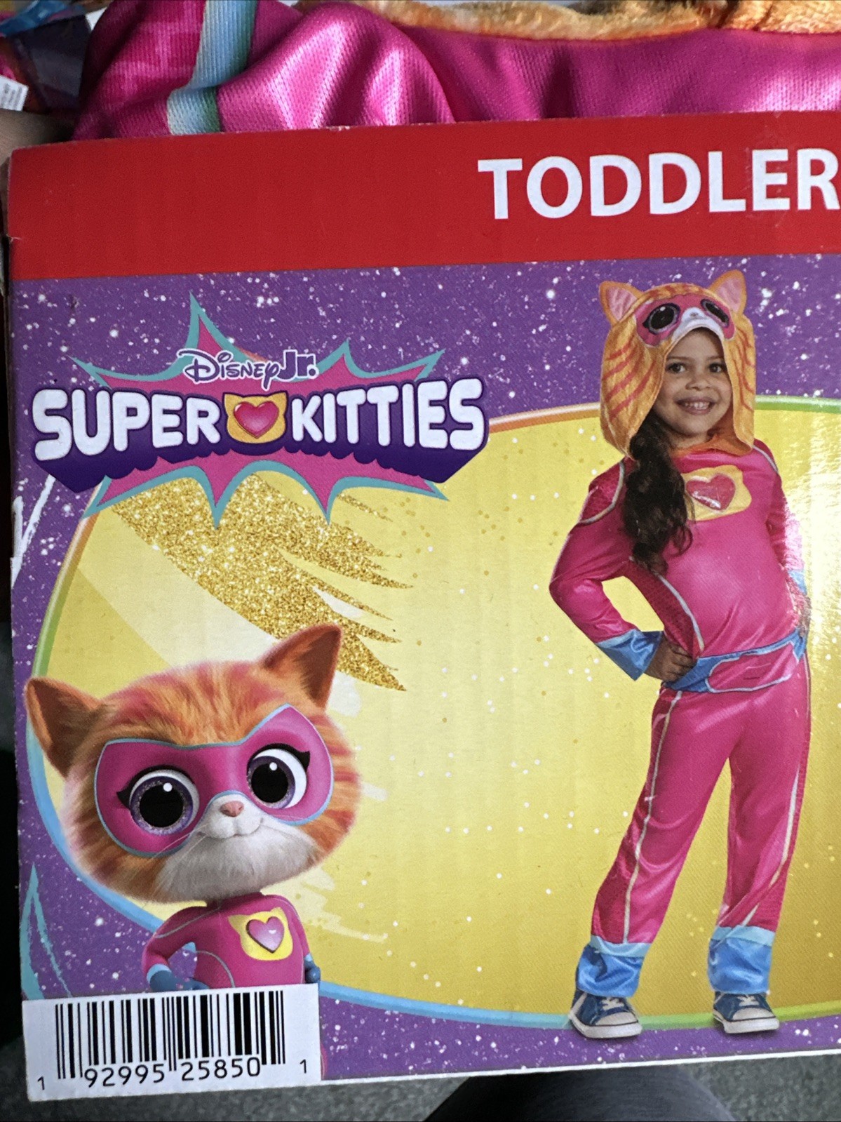 Halloween Costume Girl Toddler Disney Super Kitties Ginny Size 2T New