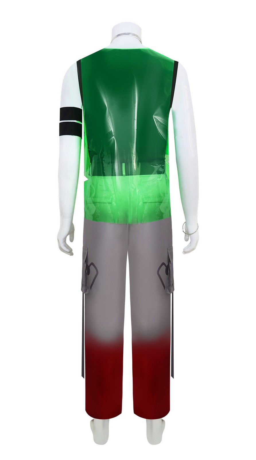 Alien Stage Round 7 Blink Gone Till Cosplay Costume Green Vest Cargo Pants