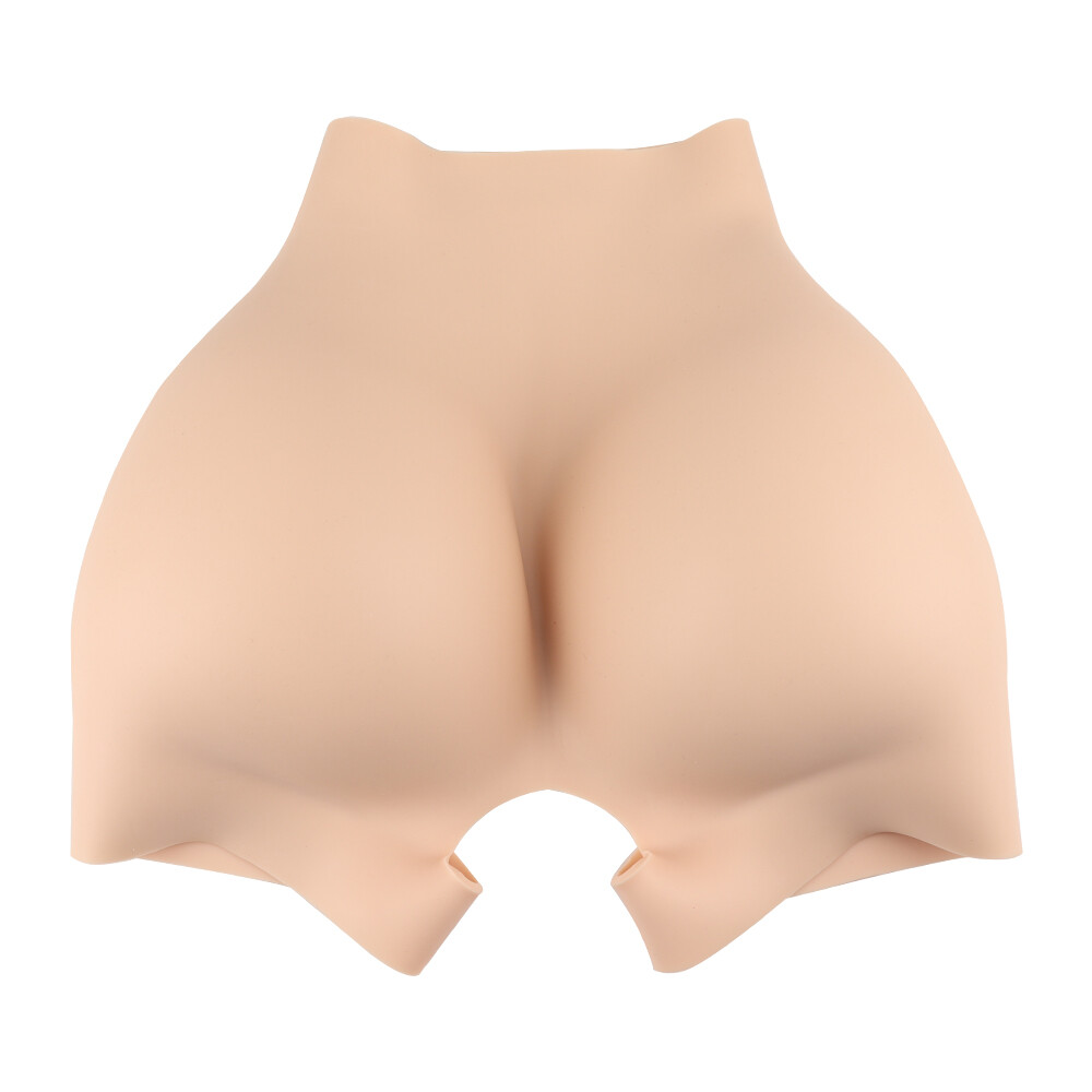 Silicone Buttock Pants Open Crotch Panty Hip Up Underwear Crotch Thickness 3CM